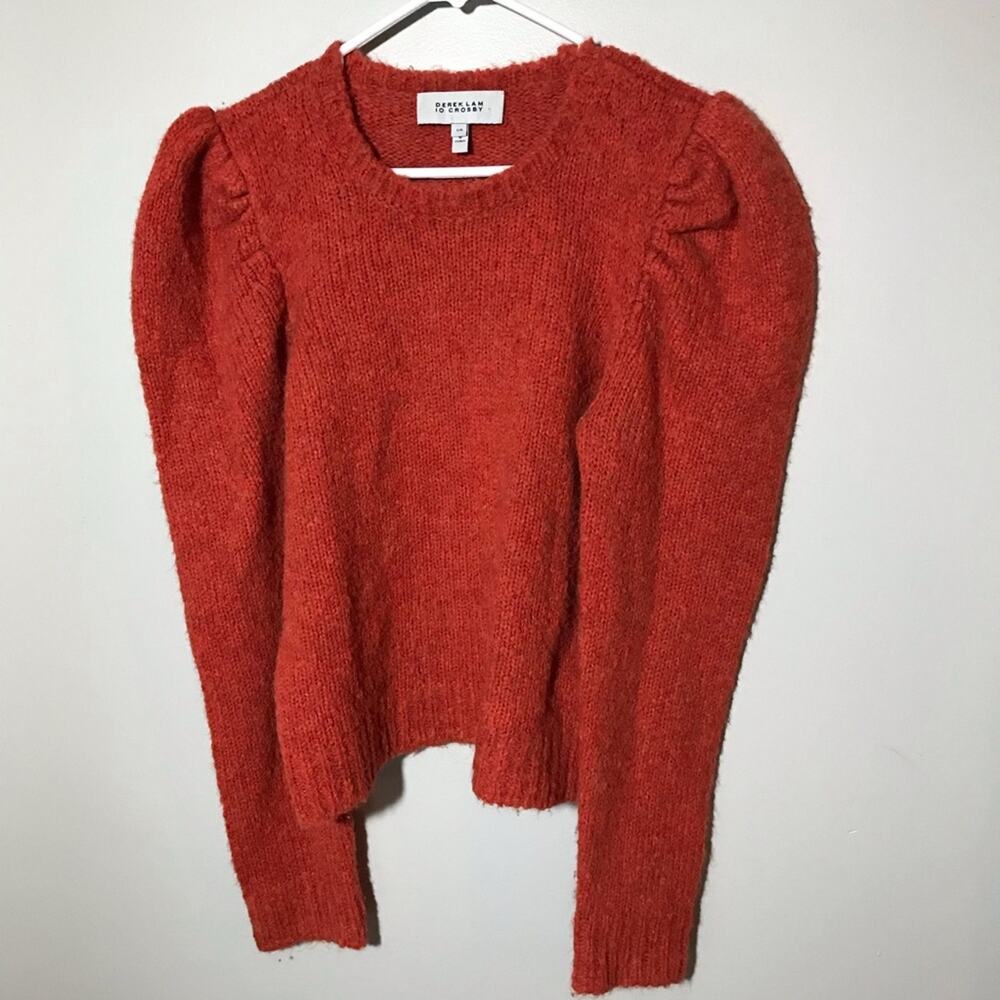 10 Crosby Derek Lam Red Crewneck Sweater